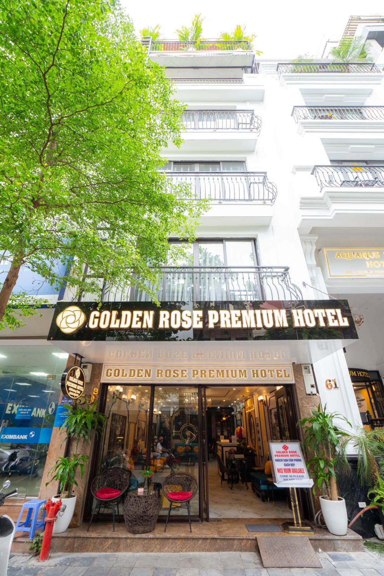 Golden Rose Premium Hotel האנוי מראה חיצוני תמונה