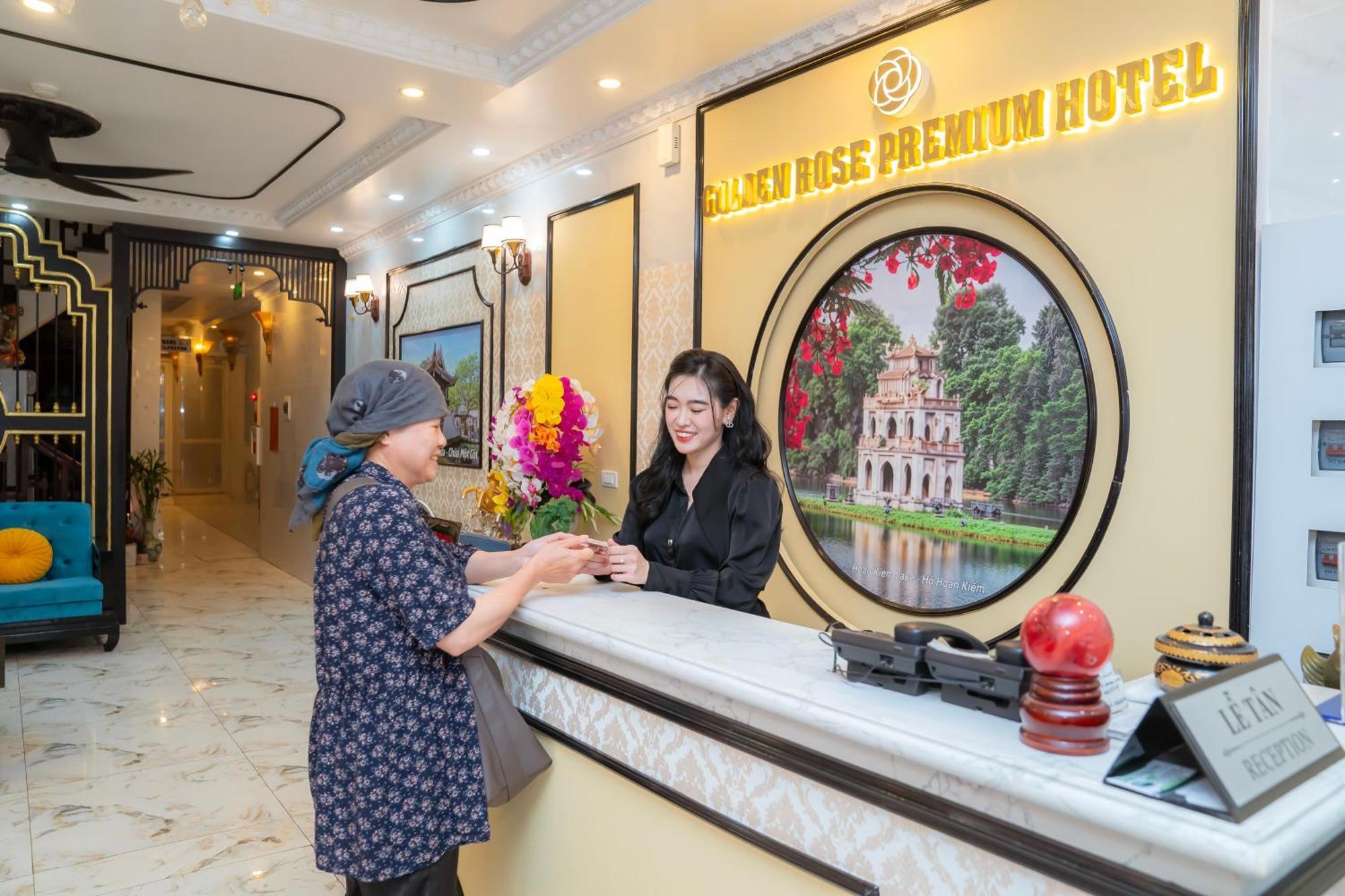 Golden Rose Premium Hotel האנוי מראה חיצוני תמונה