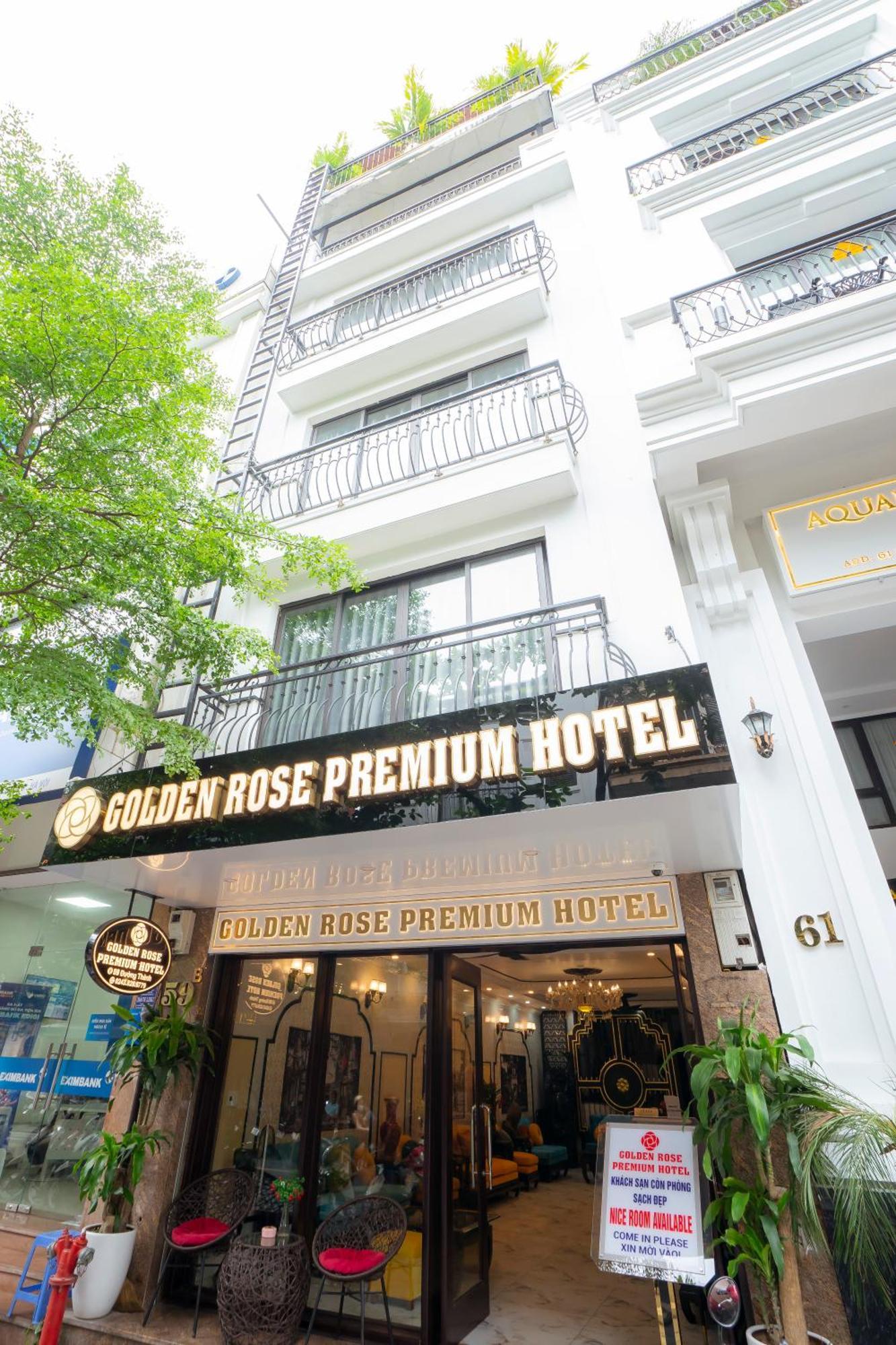 Golden Rose Premium Hotel האנוי מראה חיצוני תמונה